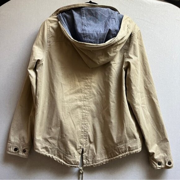 Timberland Mount Mansfield Short Hooded Parka in Sand Sz M - Picture 2 of 10